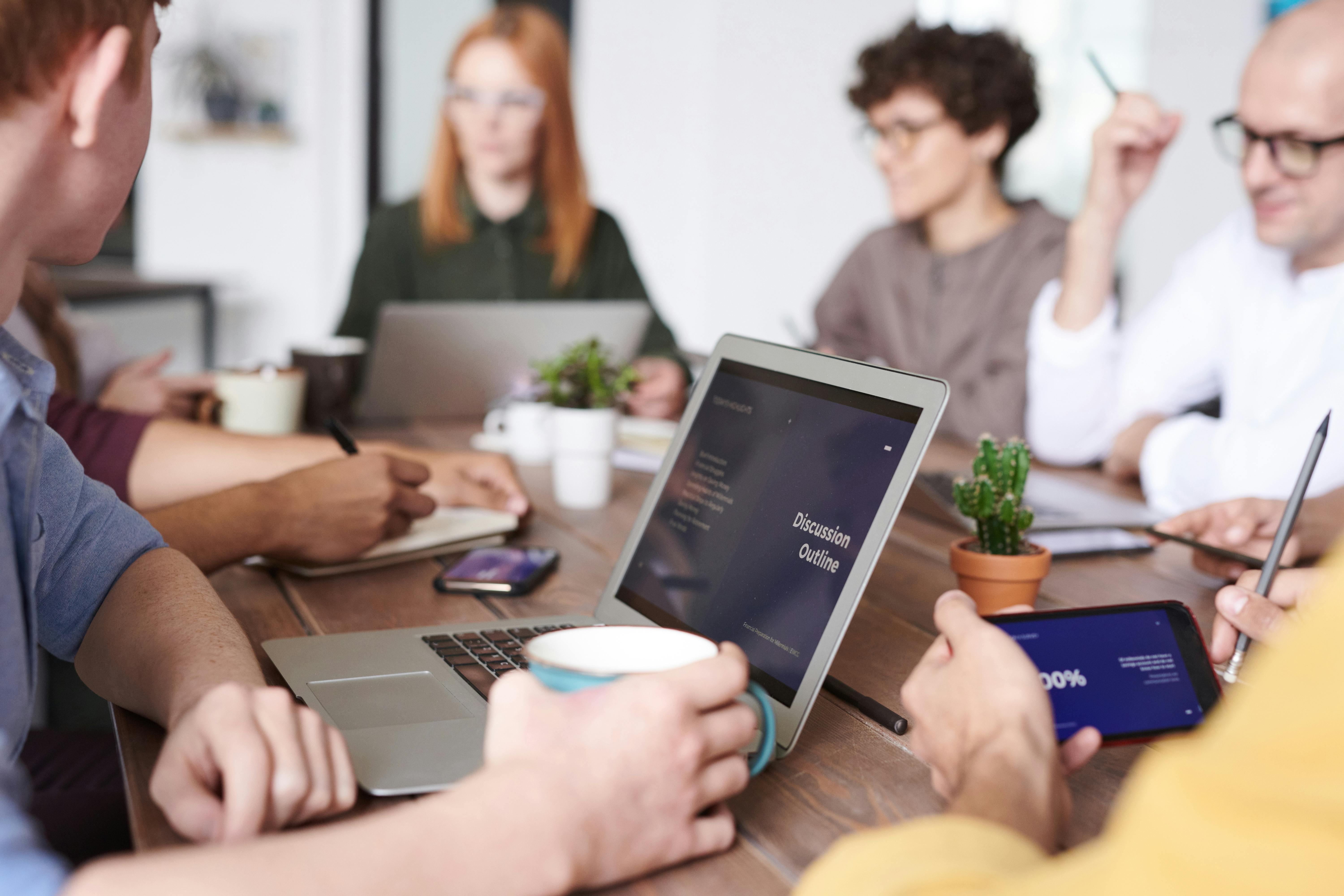 Professional IT Team Collaboration